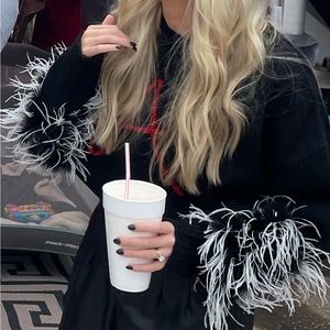 Queen of Sparkles ‘A’ sweater